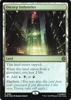 MTG Oscorp Industries (182) | NM Foil | Spider-Man {SPM} - Image 2
