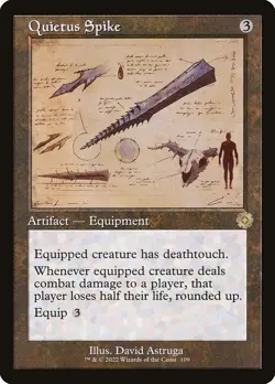 Quietus Spike Retro Frame Regular - The Brothers' War Retro Artifacts MTG-NM - Image 1