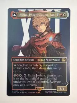 Joshua, Phoenix's Dominant (Borderless) Final Fantasy Foil - Image 1