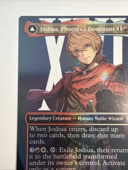 Joshua, Phoenix's Dominant (Borderless) Final Fantasy Foil - Image 2