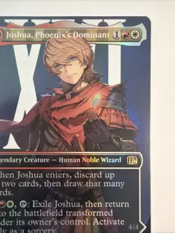 Joshua, Phoenix's Dominant (Borderless) Final Fantasy Foil - Image 3