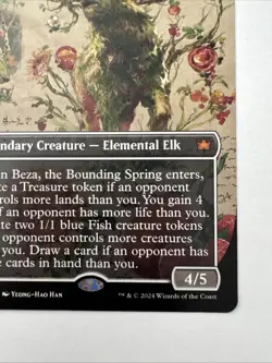 Beza, the Bounding Spring (Borderless) Bloomburrow Regular - Image 4