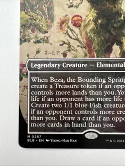 Beza, the Bounding Spring (Borderless) Bloomburrow Regular - Image 5