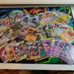 Pokemon Card Bundle Lot Holo Reverse English Japanese hp-nm+ Rare x30 Cards - Image 1