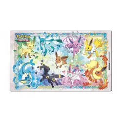 Pokemon Prismatic Evolutions SPC Eeveelutions Playmat & Eevee Deck Box - Image 2