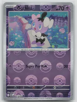 Pokemon Card Gothita (Poke Ball Pattern) Common SV: White Flare 041/086 NM - Image 1