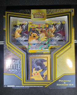 2020 Pokemon Pikachu & Zekrom GX League Battle Deck Factory Sealed New Tag Team - Image 1