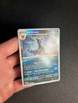Pokemon TCG Umbreon 130/197 Gamestop Promo Reverse Holo NM - Image 5