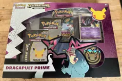 Pokemon TCG Celebrations Collection: Dragapult Prime Box 820650809385 - Image 1