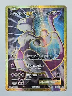 2016 Pokemon XY Evolutions Mewtwo EX #103/108 Ultra Rare Holo | Ungraded - Image 1