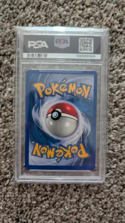 2002 Pokemon Expedition Dragonite Reverse Holo PSA Mint 9 - Image 2