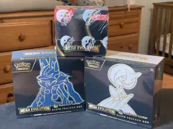 Pokemon Mega Evolutions Pokemon Center ETB Set And Enhanced Booster Box SEALED - Image 1