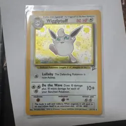 Wigglytuff 19/130 Holo Rare Pokemon 2000 Base Set 2 - LP - Image 1