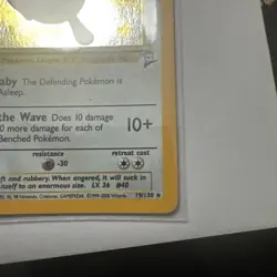 Wigglytuff 19/130 Holo Rare Pokemon 2000 Base Set 2 - LP - Image 4