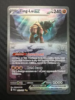 Pokemon TCG Ting-Lu ex 263/193 Special Illustration Rare Paldea Evolved NM - Image 1