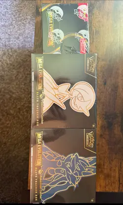 Pokemon Mega Evolutions Pokemon Center ETB Set And Enhanced Booster Box SEALED - Image 1