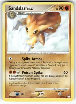 Sandslash Mysterious Treasures Uncommon Pokemon Lightly played - Image 1