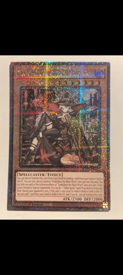 Diabellstar The Black Witch Quarter Century Secret Rare RA04-EN047 Yu-Gi-Oh! 🔥 - Image 1