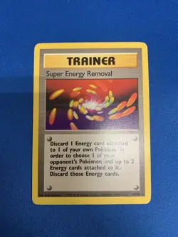 Pokemon Card - Super Energy Removal Base Set 79/102 Rare LP-NM - Image 1