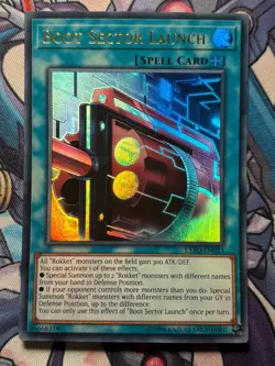 Boot Sector Launch EXFO-EN053 ULTRA RARE YuGiOh Card - Image 1