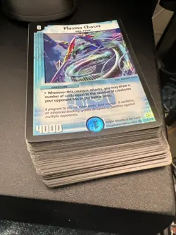 VINTAGE DUEL MASTERS TCG Card Lot Of 102 Cards WOTC - DM6 & DM2 - Includes Rares - Image 1