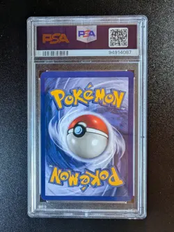1999 Chansey Base Set Holo Rare Unlimited Pokemon TCG Card 03/102 PSA 8 - Image 2