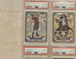 One Piece Card Game Tarot Art 6-Card Consecutive Set PSA 10 - Image 2