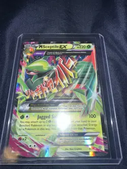 Pokemon TCG M Sceptile EX Holo Card Ancient Origins Series 8/98 - Image 1