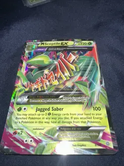 Pokemon TCG M Sceptile EX Holo Card Ancient Origins Series 8/98 - Image 2