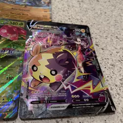 Pokemon Jumbo 3 Card Lot- Lucario Promo- Venusaur Stamped Promo- Morpeko.. - Image 2