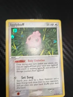 Pokemon TCG English Card ex Hidden Legends Igglybuff 37/101 Reverse Holo - Image 2