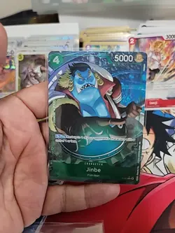 PRB02 P-063 Jinbe Alt Art (English) One Piece Card NM Foil - Image 1