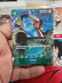 PRB02 P-063 Jinbe Alt Art (English) One Piece Card NM Foil - Image 4