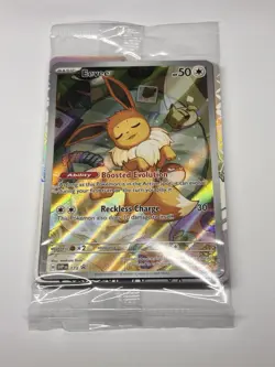 Sealed Pokemon Eevee 173 Prismatic Evolutions SV Scarlet Violet Promo Rare Card - Image 1