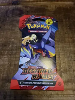 Pokemon Card TCG Destined Rivals Booster Pack New and Sealed English - Image 1