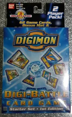 Digimon Digi-Battle Card Game Starter Set NEW & SEALED IN BOX Vintage - Image 1