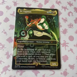 MTG Dr. Eggman Secret Lair Drop Regular Card Mythic. More In Store Sonic - Image 2