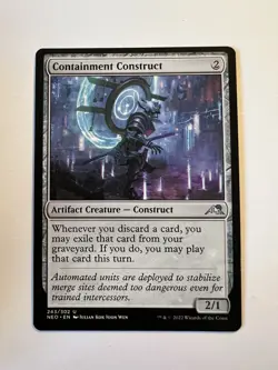 Containment Construct - MTG Kamigawa: Neon Dynasty - NM - Image 1