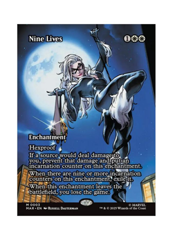 Magic the Gathering MTG MAR Nine Lives 3 Regular Near Mint - Image 1