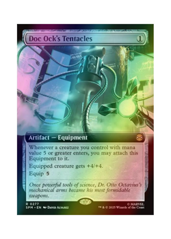 Magic the Gathering MTG SPM Doc Ock's Tentacles 277 Foil Near Mint - Image 1