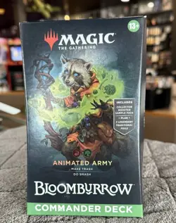 Bloomburrow Commander Deck - Animated Army MTG Brand New Sealed Free Ship - Image 1