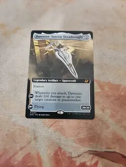 Dawnsire, Sunstar Dreadnought Extended Art Edge Of Eternities MTG NM - Image 1