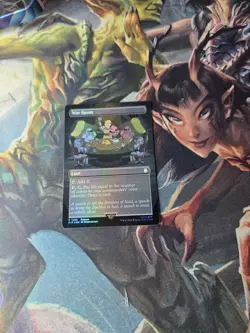 MTG - War Room 1068 PIP Launch Party FOIL Promo Borderless Fallout Near Mint - Image 1