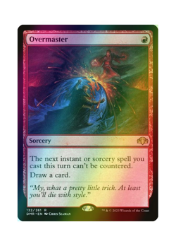Magic the Gathering MTG DMR Overmaster 132 Foil Near Mint - Image 1