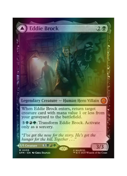MTG SPM Eddie Brock // Venom, Lethal Protector 55 Foil - Image 1