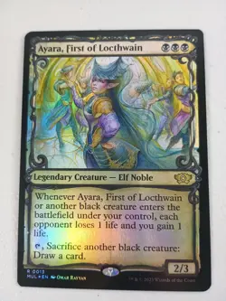Magic The Gathering Ayara, First of Locthwain R 0013 MUL MTG NM - Image 1