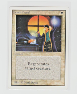 Magic the Gathering ~ MTG ~ 1x Death Ward ~ UNLIMITED ~ LP - Image 1
