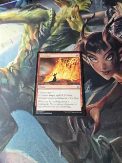 MTG Pyroblast U Eternal Masters 142 LP - Image 1
