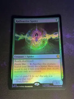MTG * Radioactive Spider (Foil) Spider-Man * 1X * NM - Image 1