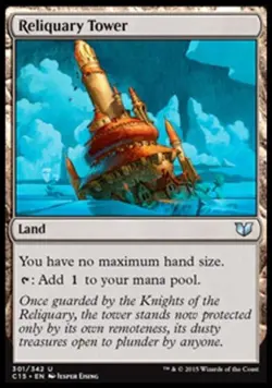 MTG English Reliquary Tower NM Normal Commander 2015 - Image 1